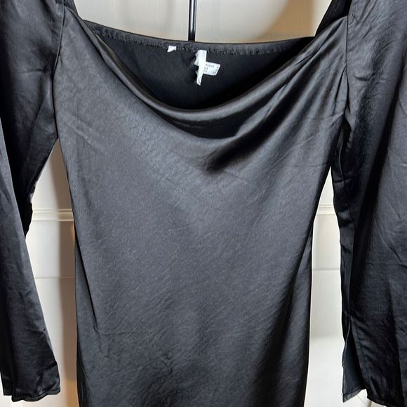 Princess Polly STAR POWER MINI DRESS BLACK Size 2 Nwot - Picture 3 of 9